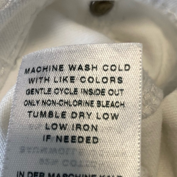 True Religion Cora White Mid Rise Straight -27 - US - Picture 15 of 15